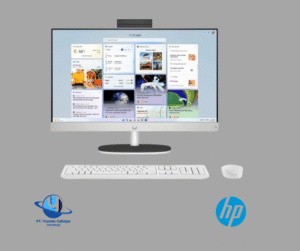 Ungu Gradien Promo Elektronik Kiriman Facebook HP AIO 24-CR2569D - ULTRA 7 255U